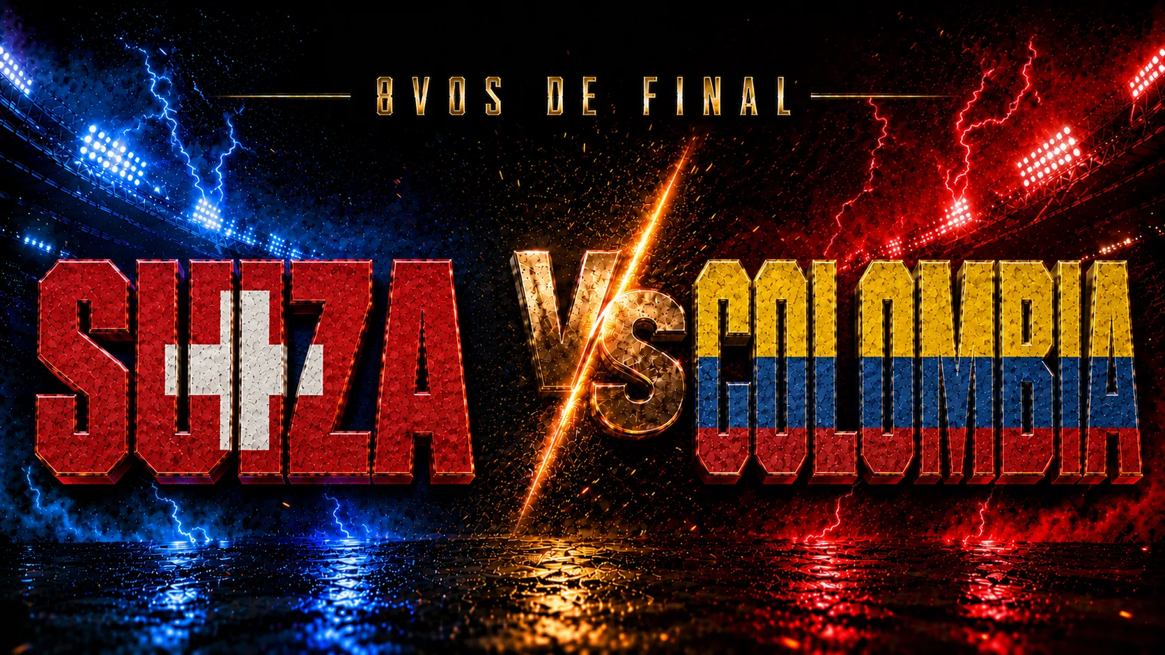 Suiza vs Colombia
