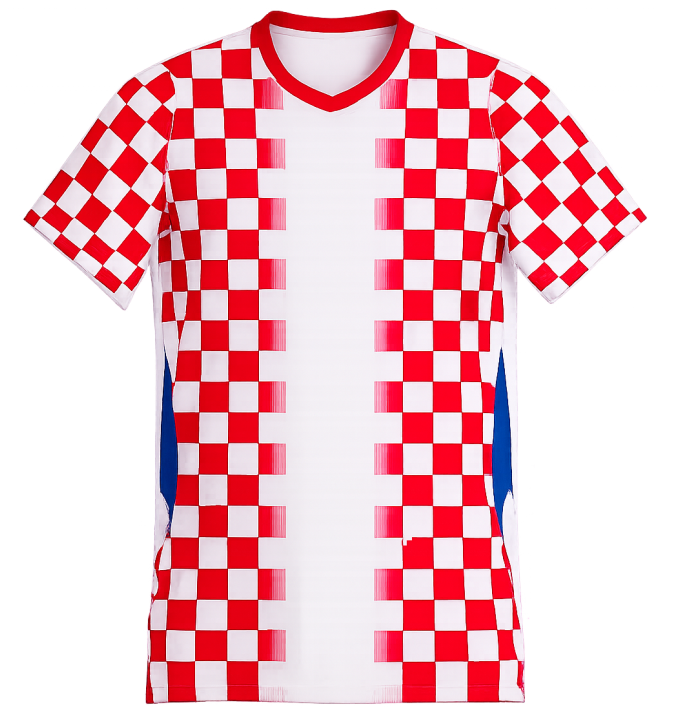 Camiseta titular Croacia Mundial 2026