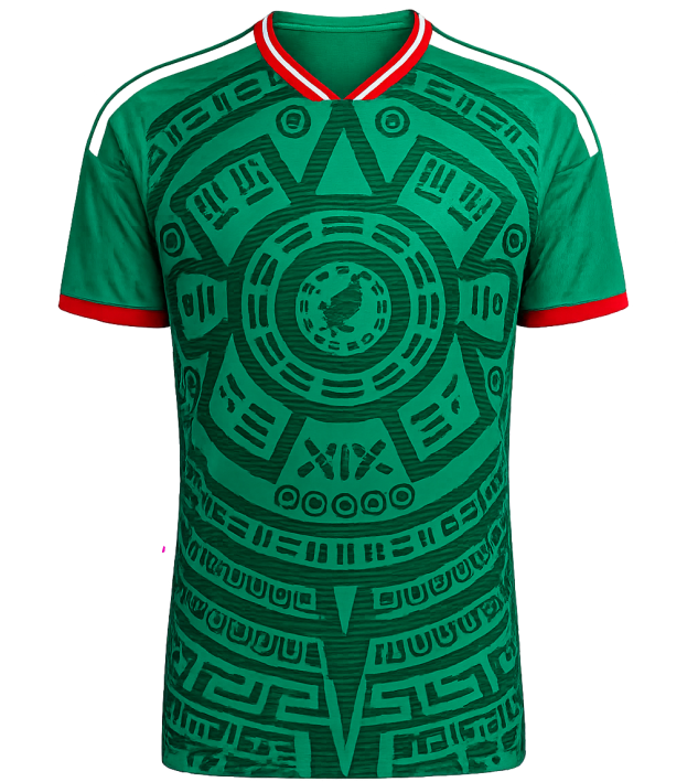 Camiseta titular México Mundial 2026