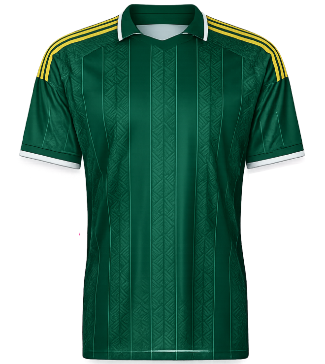 Camiseta titular Sudáfrica Mundial 2026